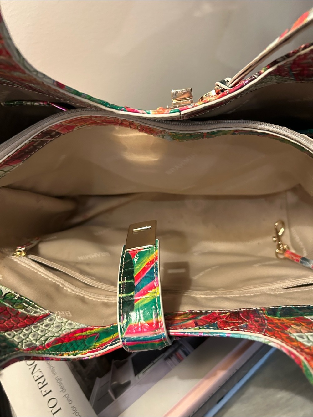 Brahmin Monique Tote – Tropical Utopia - Picture 4 of 4